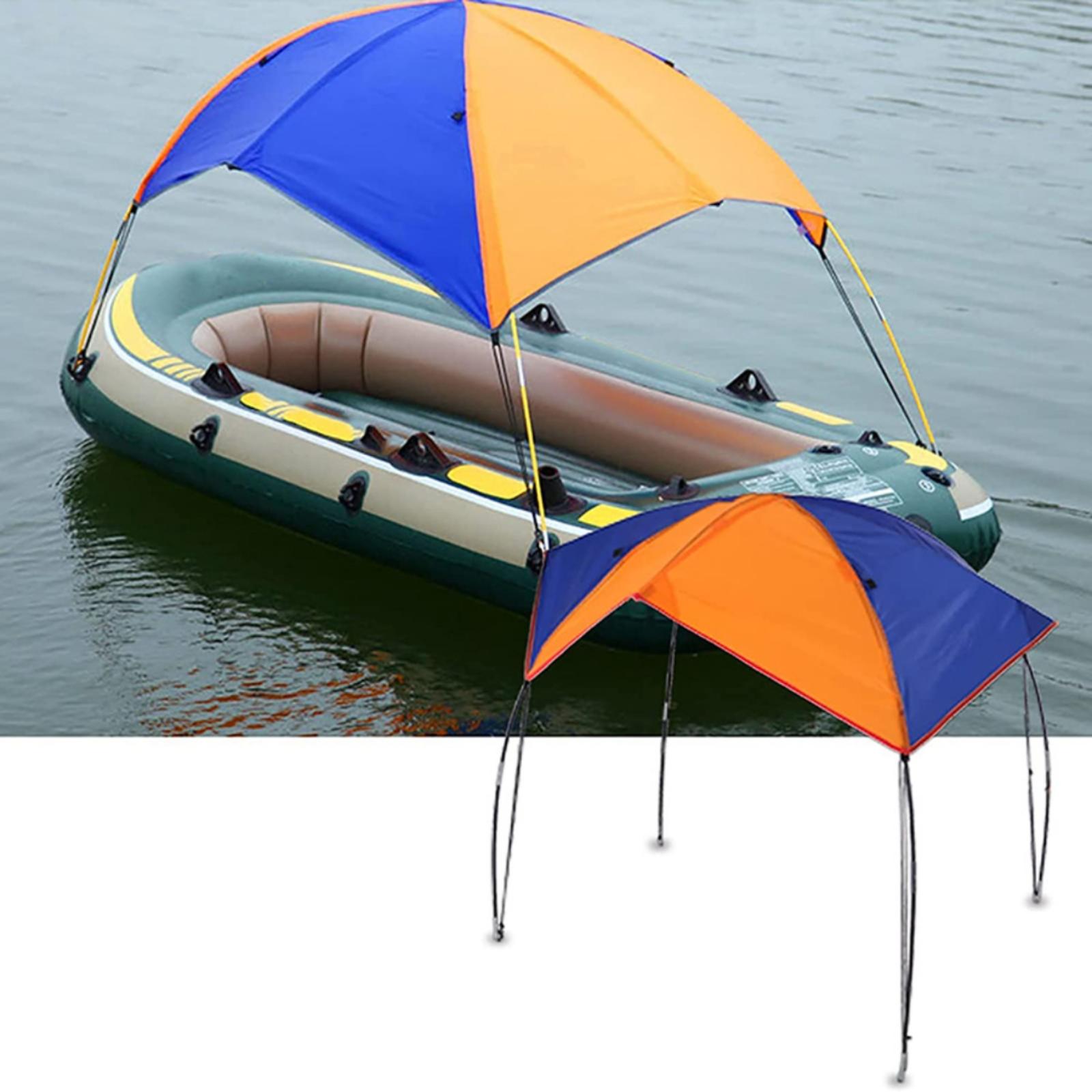 Fishing Boat Inflatable - Draagbare opblaasbare bootkap, opvouwbaar fiber-zonnescherm voor