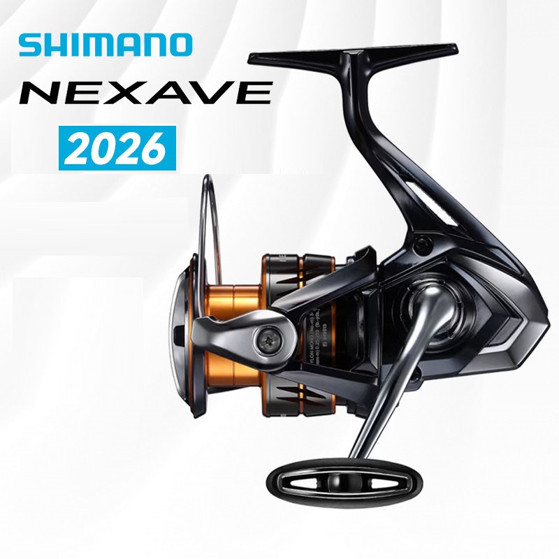 Daiwa Reel Fuego - Shimano 2026 NEXAVE Spinhengel Ultralichte Visreel