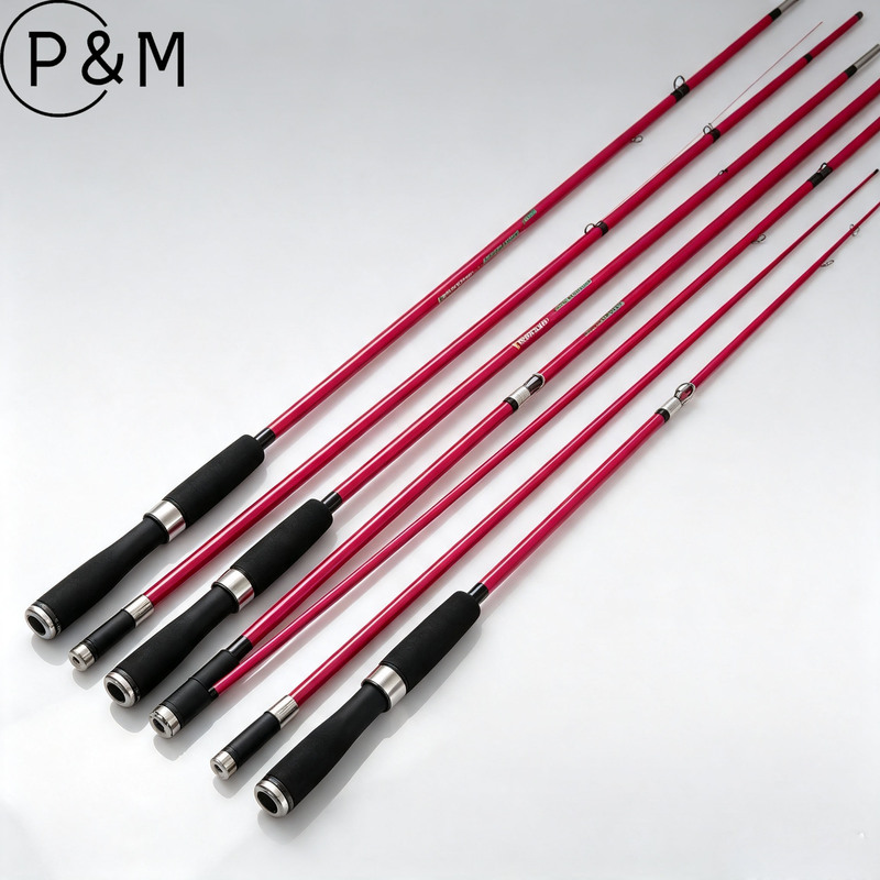 Roze massief glasvezel hengel  - Fishing Boat Fiberglass recensie en prijs